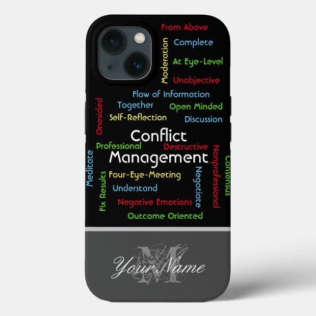 Conflict Management for Projectmanagers Case-Mate iPhone Case (Back)