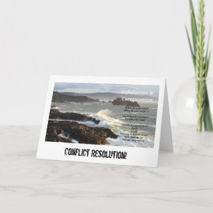 Conflict Resolution Key Points Card