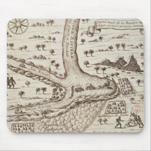 Confluence of the Niger Mouse Pad