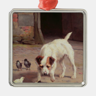 Confrontation Metal Ornament