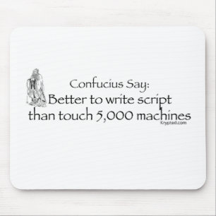 Confucious Mouse Pad