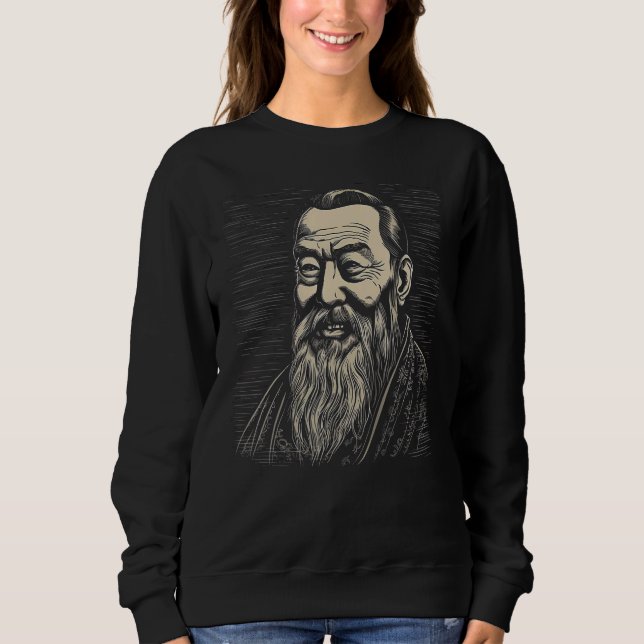 Confucius Chinese Philosopher Sweatshirt (Front)