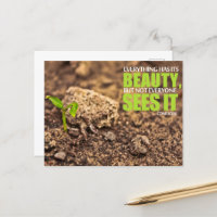 Confucius Inspirational Quote "Beauty"