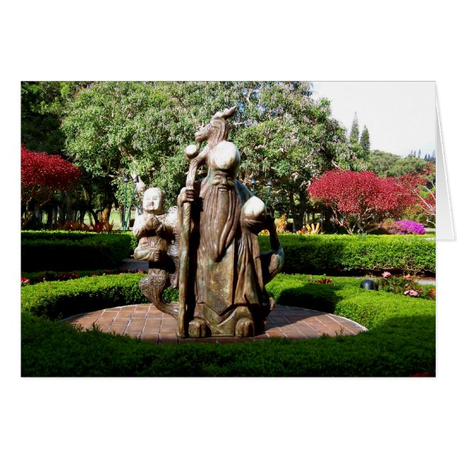 Confucius on Hawaiian Island, Lanai (Front Horizontal)