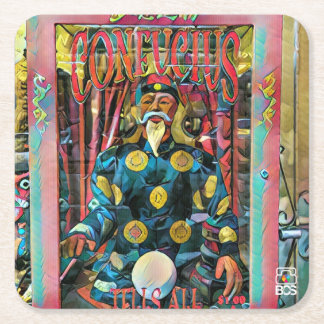Confucius Paper Coaster