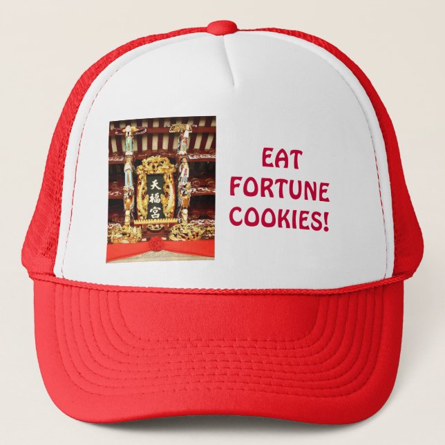 Confucus he say... trucker hat (Front)