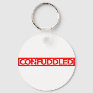 Confuddled Stamp Key Ring