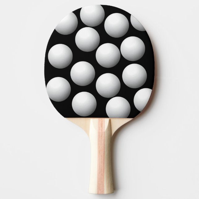 Confuse Your Opponent Multiple Balls On It Ping Pong Paddle (Front)