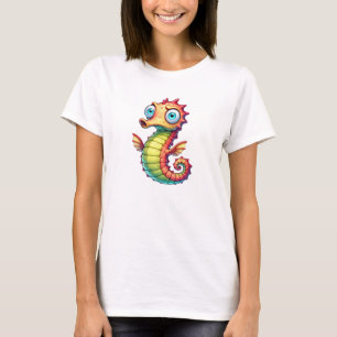 CONFUSED AND CHARMING SEAHORSE T-Shirt