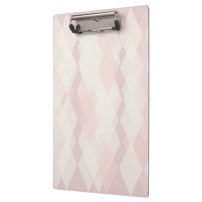 Confused Argyle in soft colours Clipboard (Left)