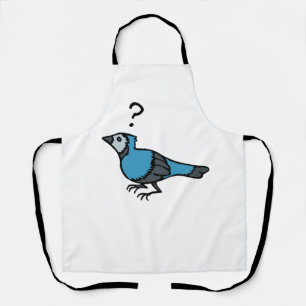 Confused Bird Apron