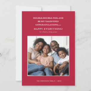 Confused Coronavirus Holiday Greetings Announcement