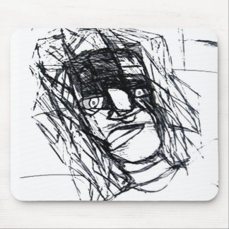 CONFUSED DREAD MOUSE PAD