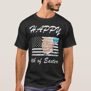 Confused Happy 4th Of July 4th Of Easter Boe J T-Shirt