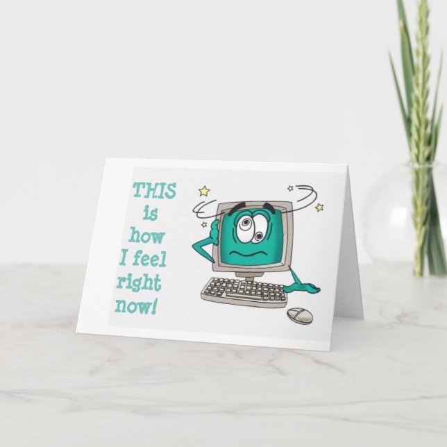 CONFUSED *HOW* COULD I FORGET YOUR BIRTHDAY CARD (Front)