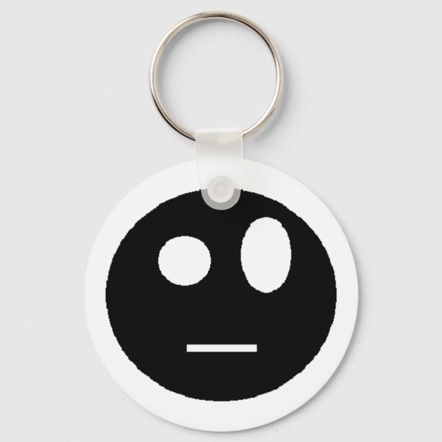 Confused Keychain (Front)