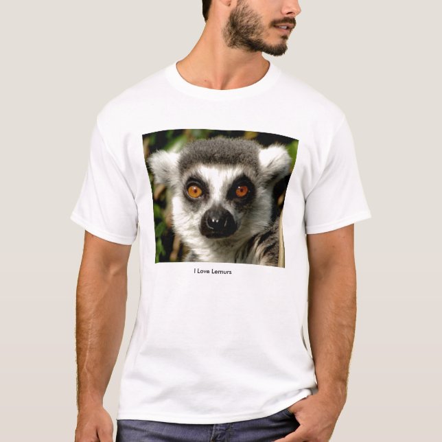 Confused Lemur T-Shirt (Front)