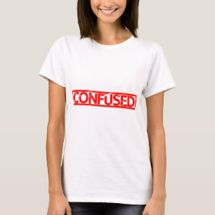 Confused Stamp T-Shirt