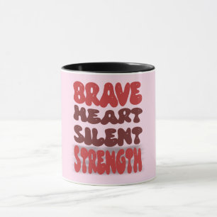 Confused World Clever Mind Shirt in Red & Brown  Mug