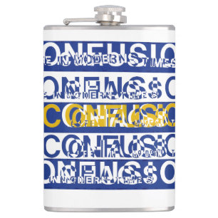 Confusion Hip Flask
