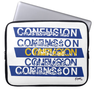 Confusion Laptop Sleeve