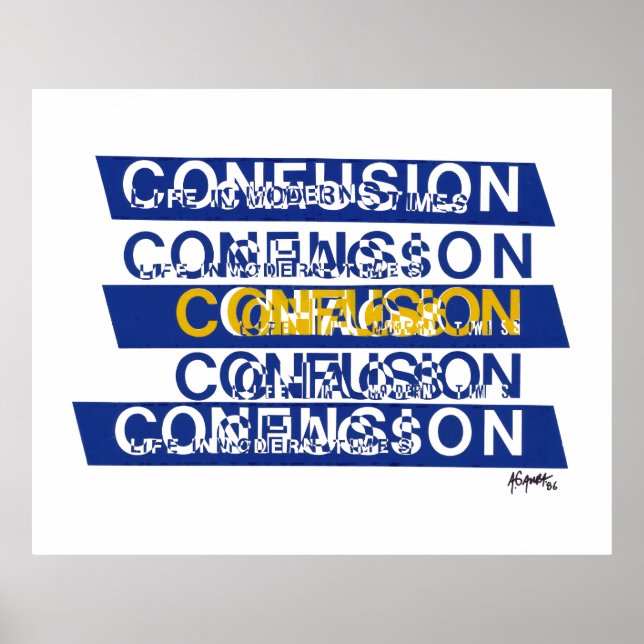 Confusion Poster (Front)