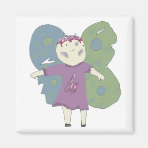 Confuzzled Fae - Zombie Fairy Magnet
