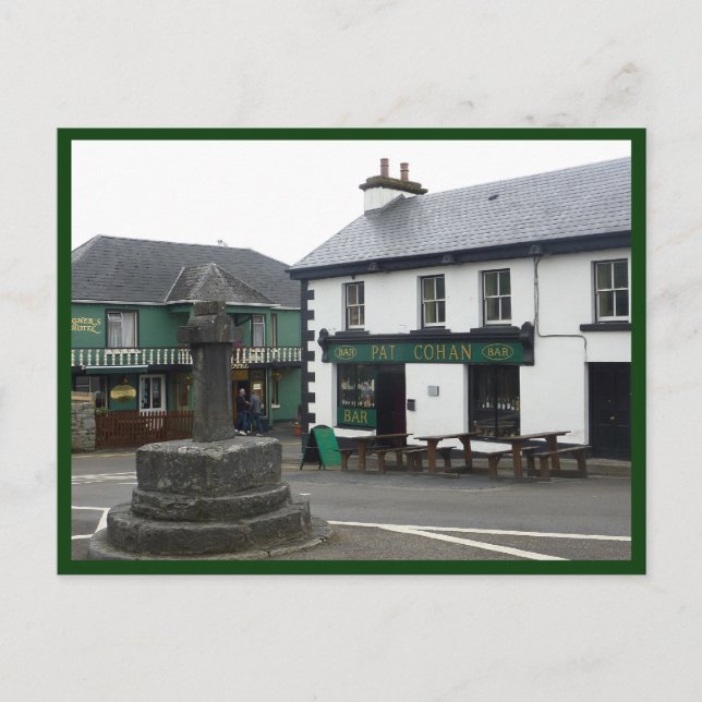 Cong (Quiet Man) Village Square Postcard (Front)