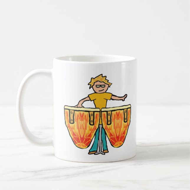 Conga Coffee Mug (Left)