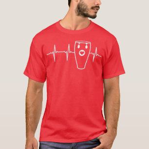 Conga Heartbeat ECG Gift  T-Shirt