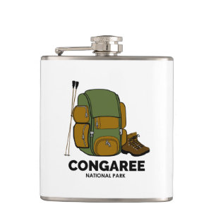 Congaree National Park Backpack Hip Flask