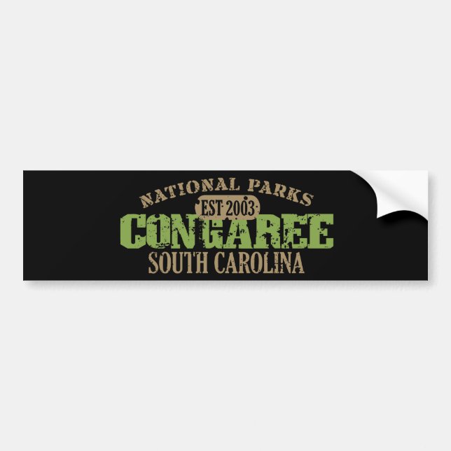 Congaree National Park Bumper Sticker (Front)