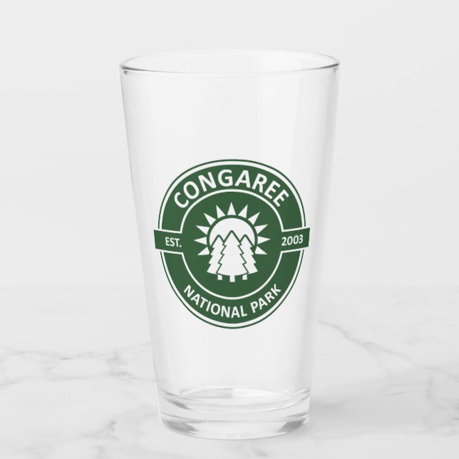 Congaree National Park Glass (Front)