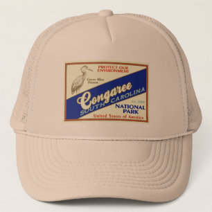 Congaree National Park (Heron) Trucker Hat