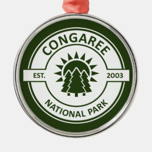 Congaree National Park Metal Ornament