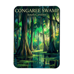 Congaree National Park South Carolina Magnet