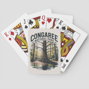 Congaree National Park South Carolina Wilderness Playing Cards
