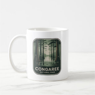 Congaree National Park Swamp Forest Badge Coffee Mug
