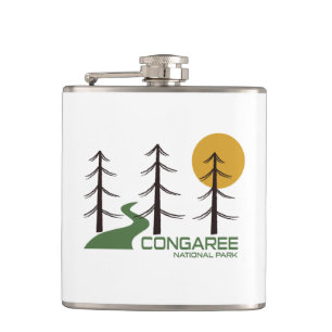 Congaree National Park Trail Hip Flask