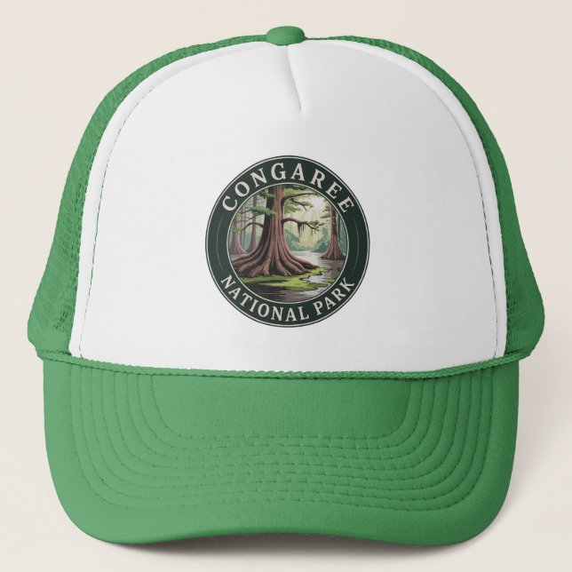 Congaree National Park Trucker Hat (Front)