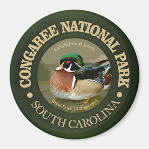Congaree National Park (Wood Duck) Magnet