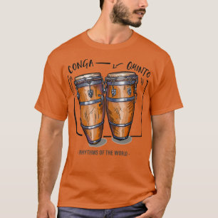 Congas Rhythms of the World  T-Shirt