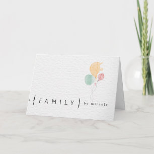 congatulations adoption card
