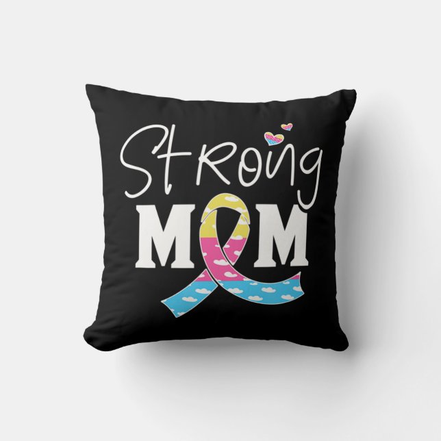 Congenital Diaphragmatic Hernia Awareness CDH Mum  Cushion (Front)
