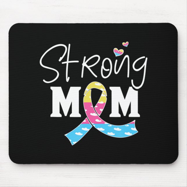 Congenital Diaphragmatic Hernia Awareness CDH Mum  Mouse Pad (Front)