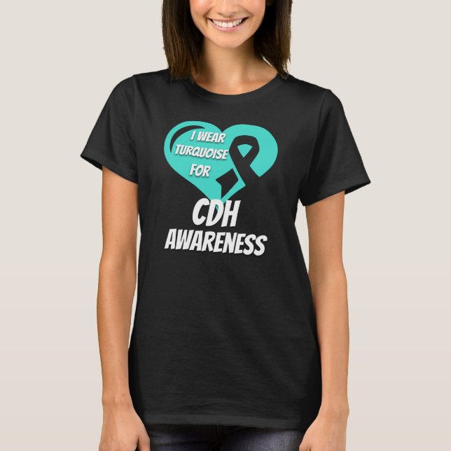 Congenital Diaphragmatic Hernia CDH T-Shirt (Front)