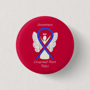 Congenital Heart Defect CHD Awareness Ribbon Pins