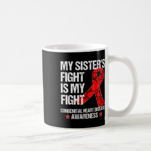 Congenital Heart Disease Awareness T Shirt Chd Sis Coffee Mug