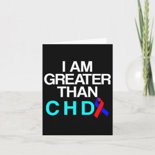 Congenital Heart Disease Defect Survivor Chd Warri Card