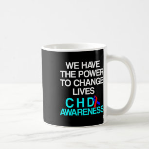 Congenital Heart Disease Defect Survivor Chd Warri Coffee Mug